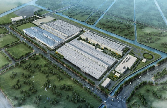 Guangzhou Xiaopeng Automobile Base (en inglés)