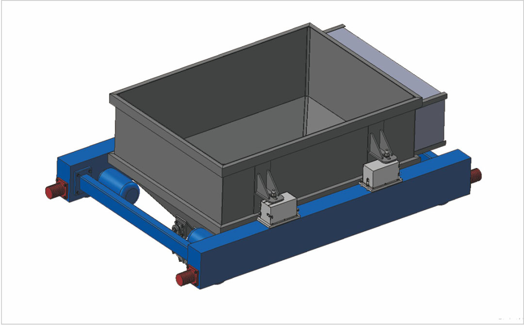 Tolva para la distribución de hormigón
