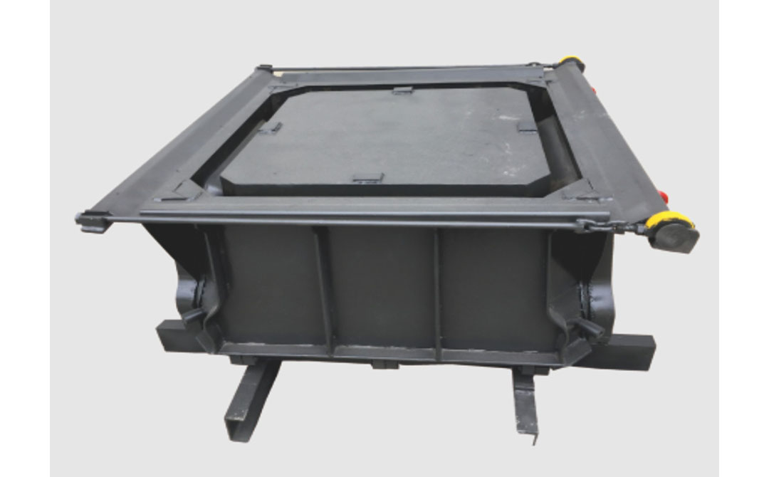 Molde de protección de pendiente plana
