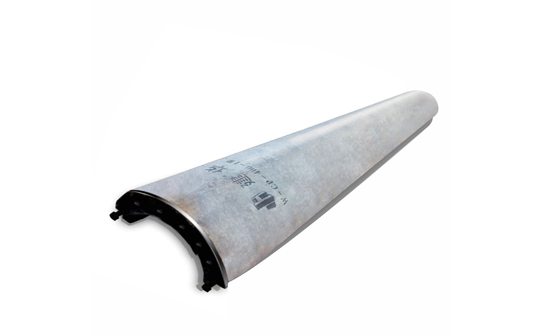 Pilote de formas curvadas como ola