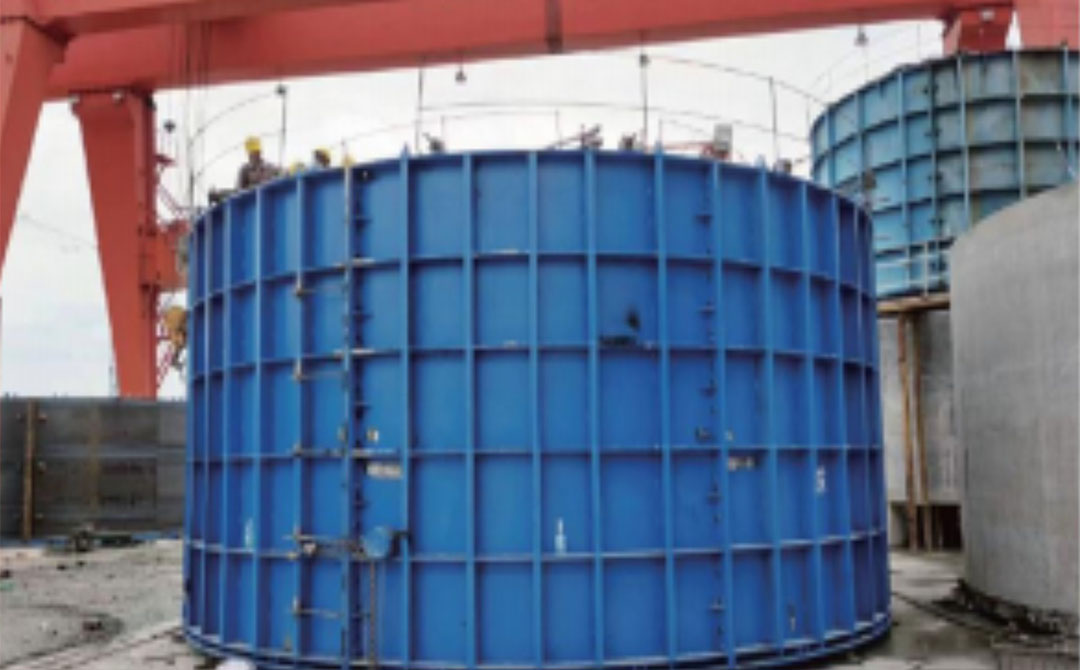 Torre eólica prefabricada de hormigón